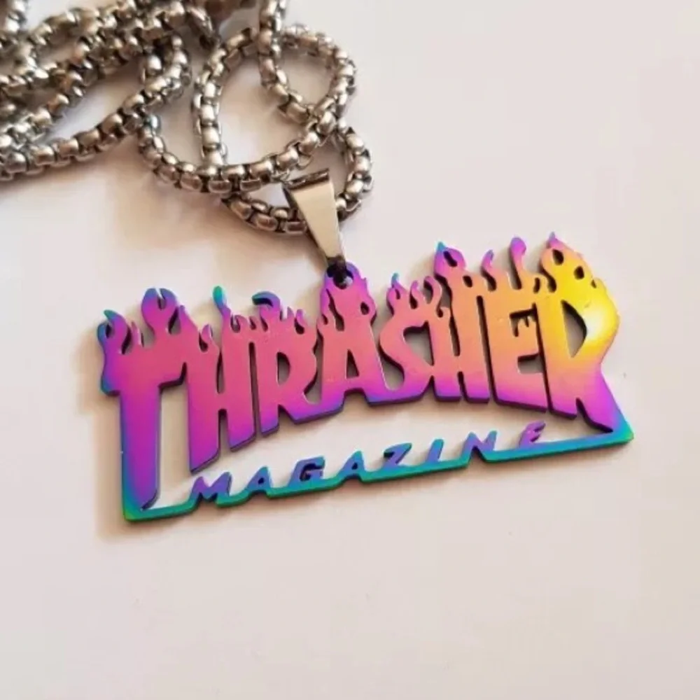 Thrasher Magazine Necklace Pendant 🔥